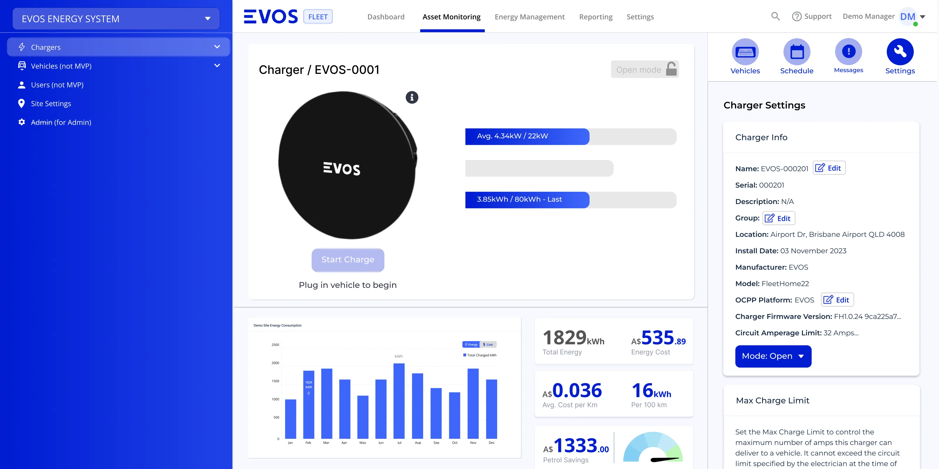 Asset Management Screenshot