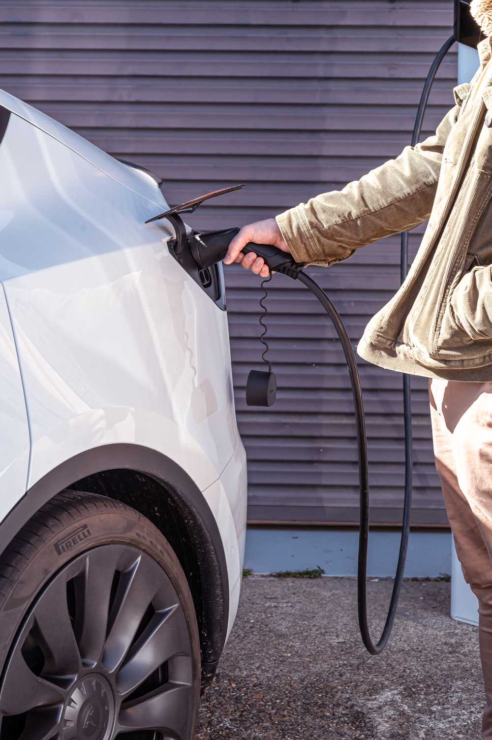 AC Charging a Tesla Model Y