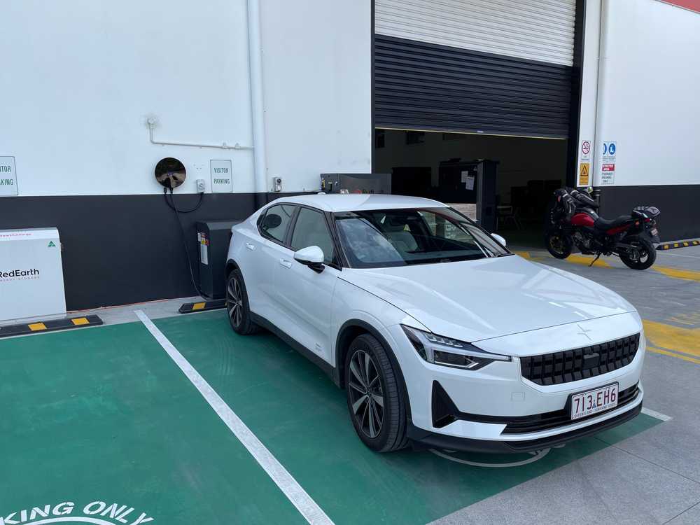 EVOS Charging Business Electric Vehicle